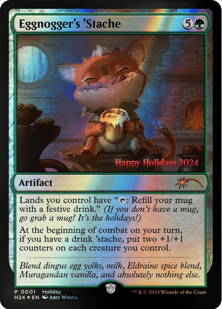 Eggnogger's 'Stache (1) [Special Occasion]