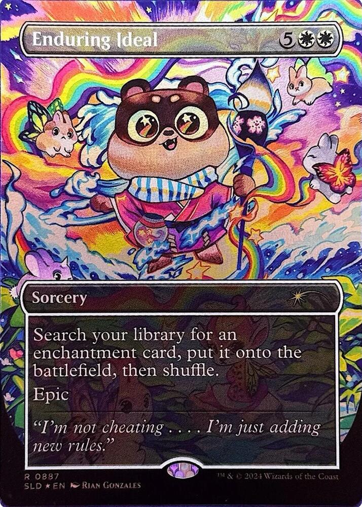 Enduring Ideal (Rainbow Foil) (887) [Secret Lair Drop]