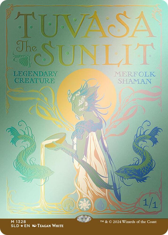 Tuvasa the Sunlit (1328) [Secret Lair Drop]