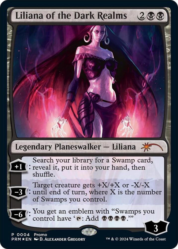 Liliana of the Dark Realms (4) [Media Promos]
