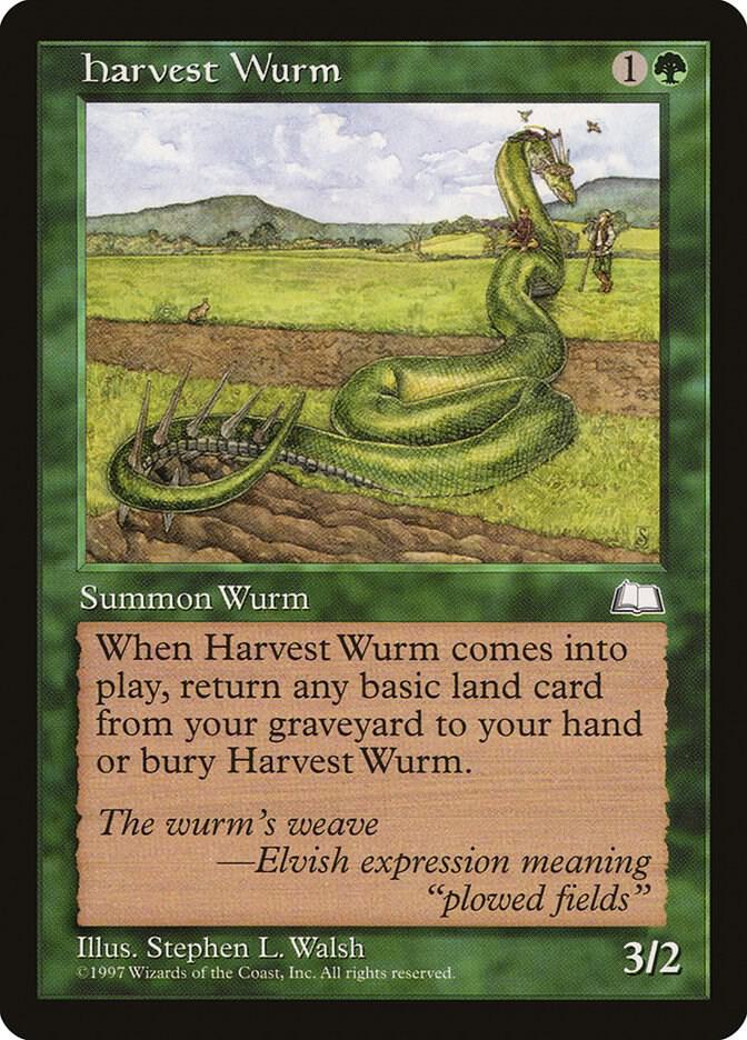 Harvest Wurm (130) [Weatherlight]