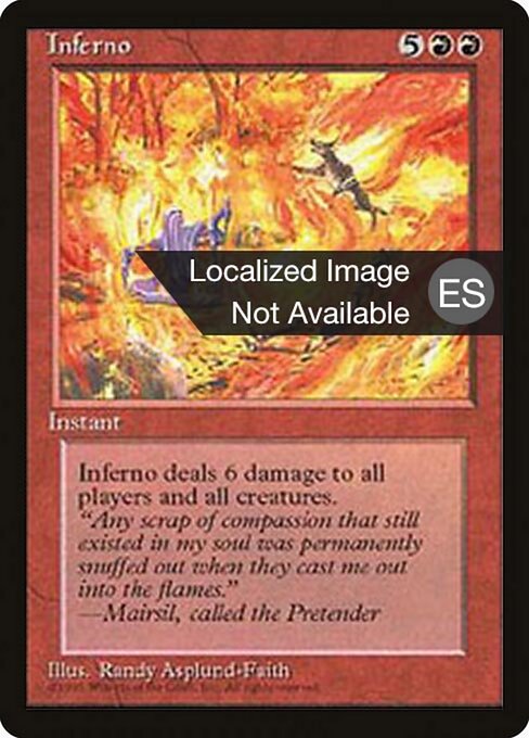 Inferno (205) [Fourth Edition Foreign Black Border]