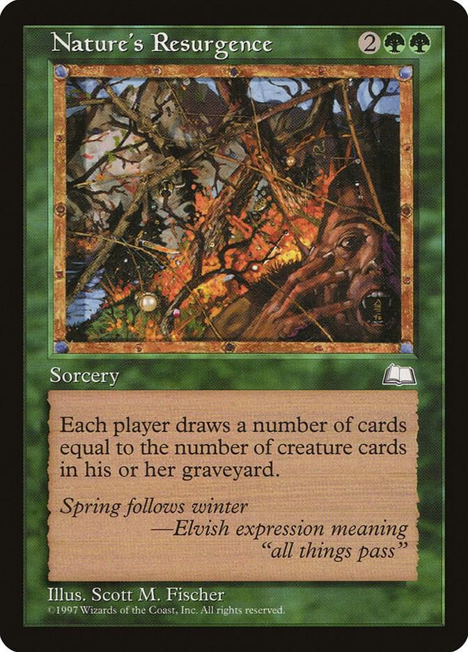 Nature's Resurgence (137) [Weatherlight]