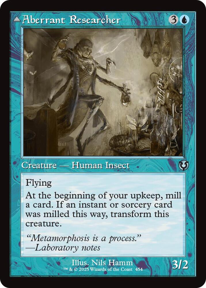 Aberrant Researcher (Retro Frame) (454) [Innistrad Remastered]