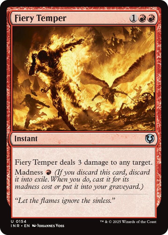 Fiery Temper (154) [Innistrad Remastered]