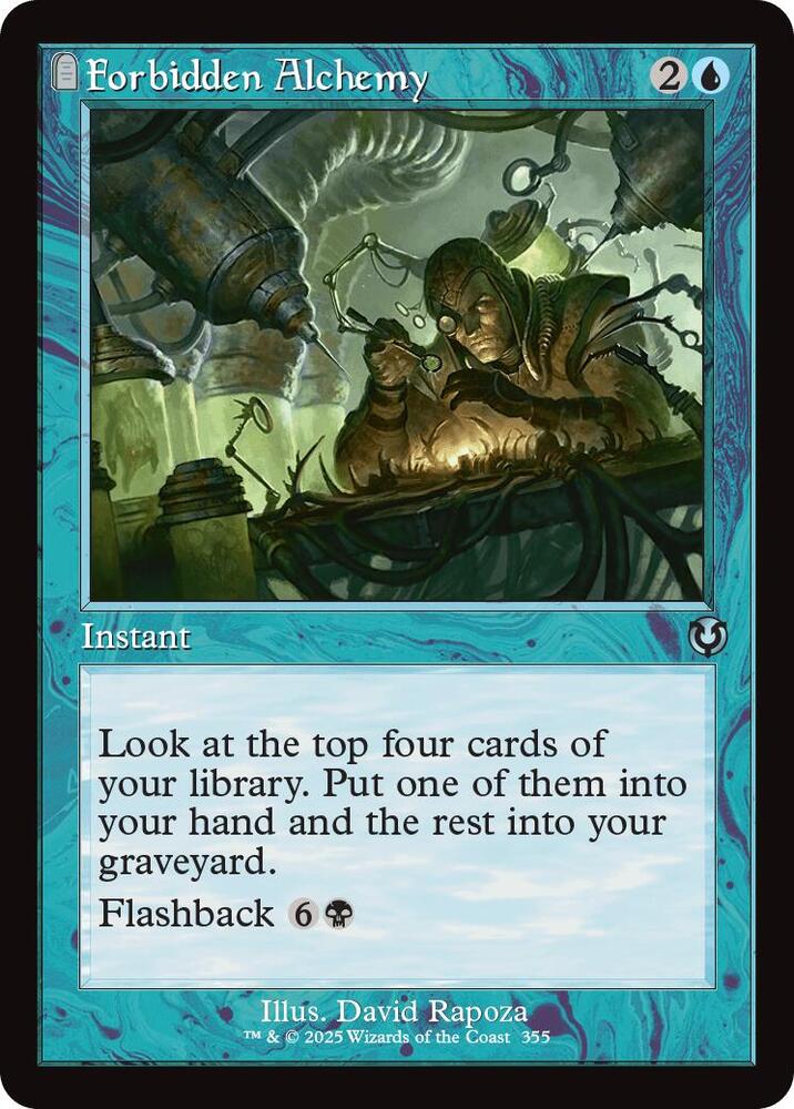 Forbidden Alchemy (Retro Frame) (355) [Innistrad Remastered]
