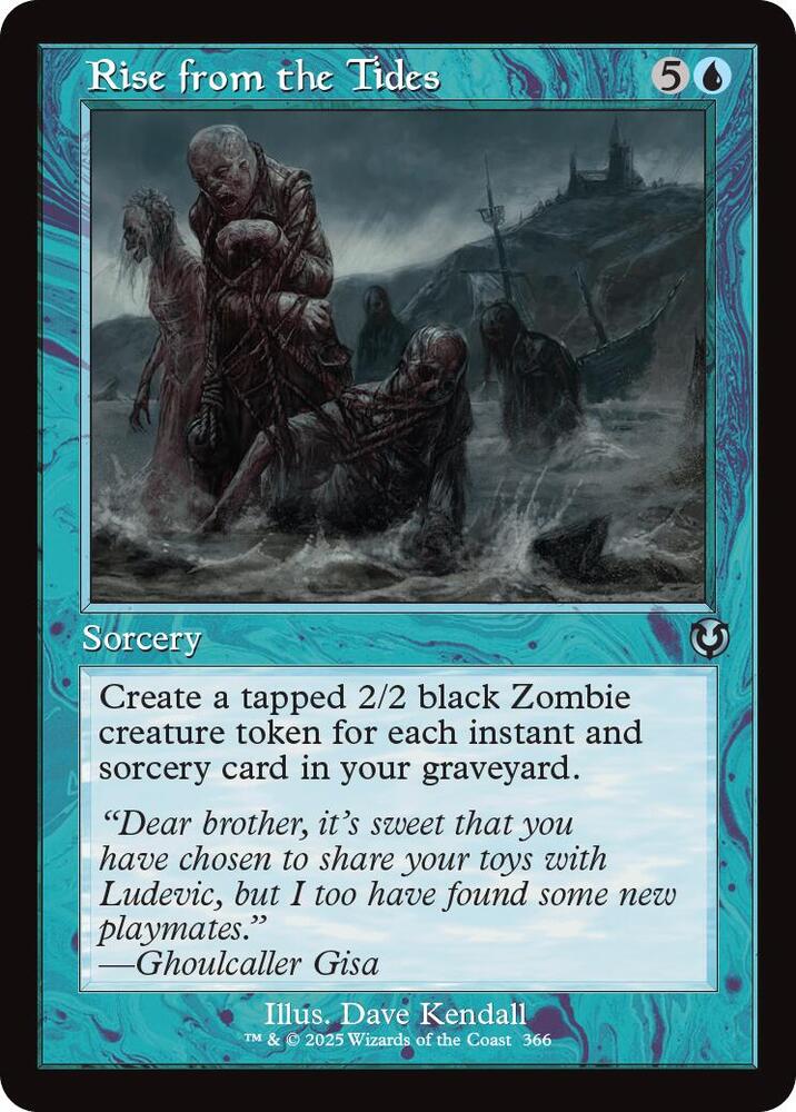Rise from the Tides (Retro Frame) (366) [Innistrad Remastered]