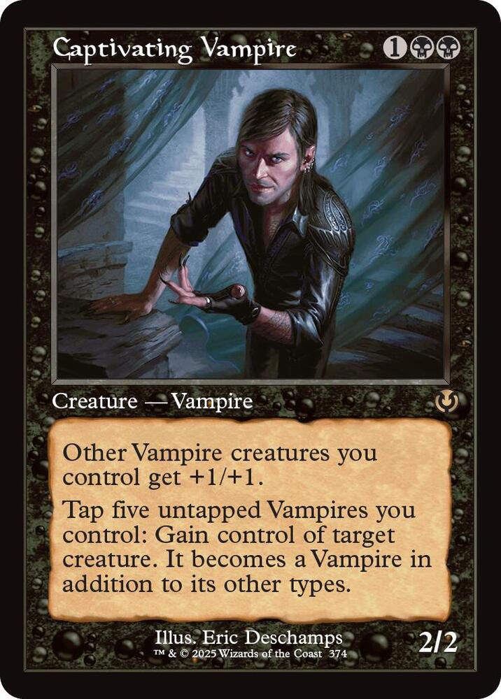 Captivating Vampire (Retro Frame) (374) [Innistrad Remastered]