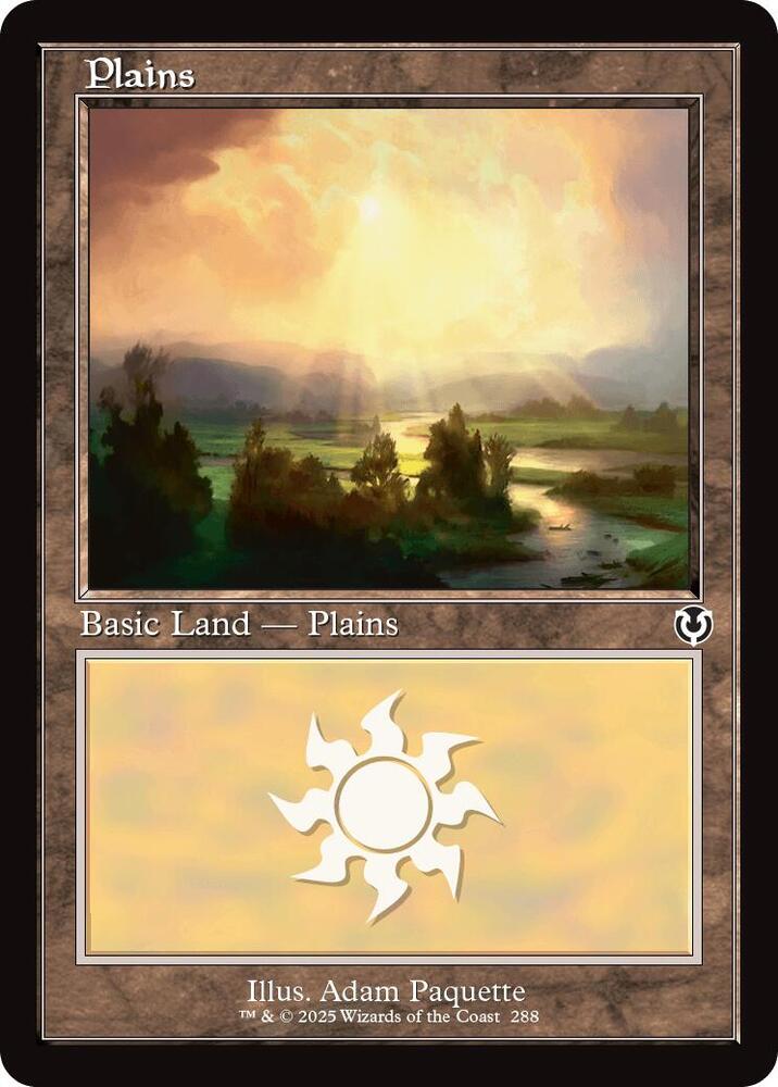Plains (288) (Retro Frame) [Innistrad Remastered]