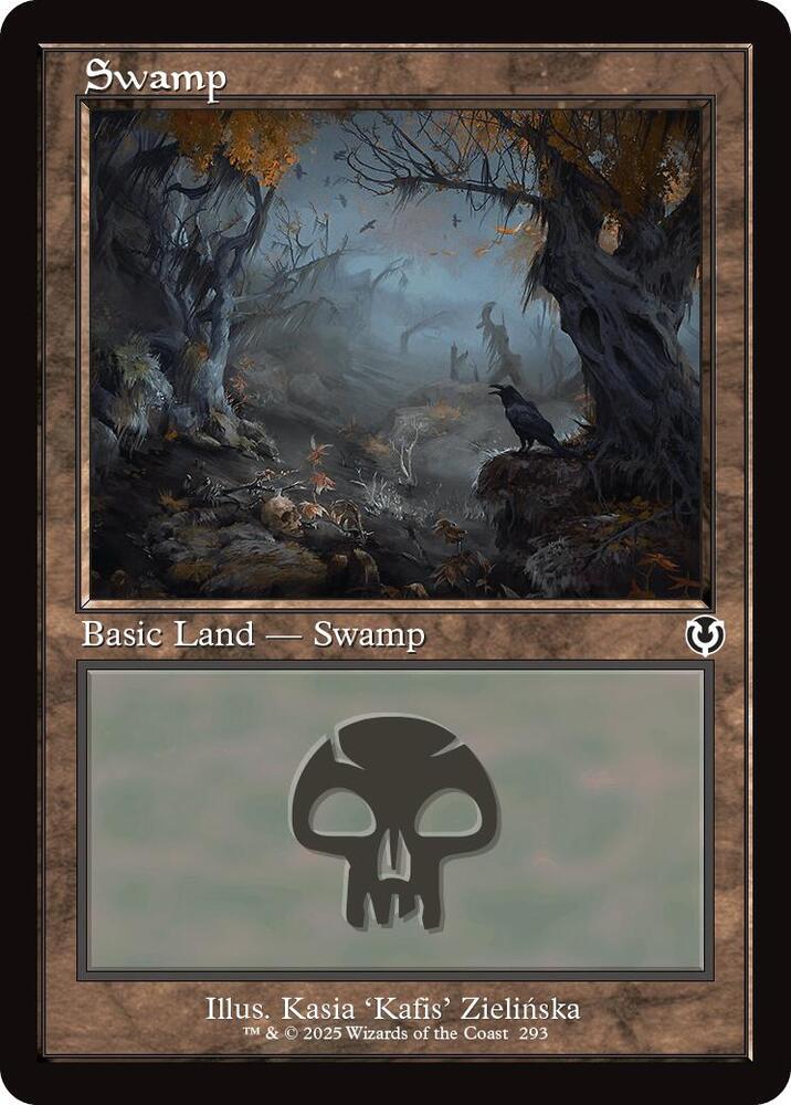 Swamp (293) (Retro Frame) [Innistrad Remastered]