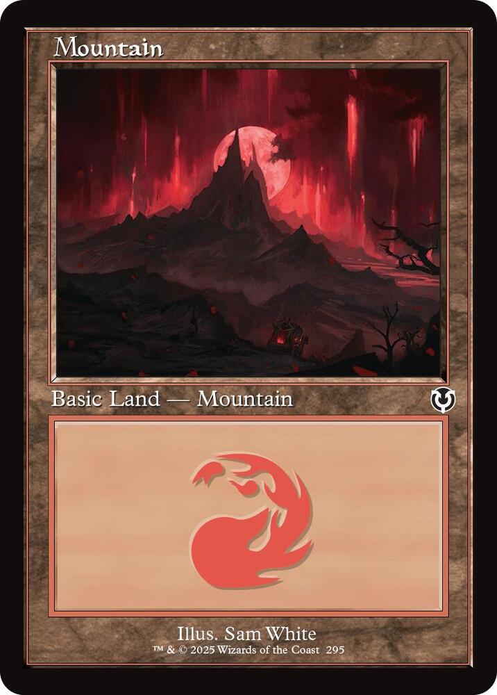 Mountain (295) (Retro Frame) [Innistrad Remastered]
