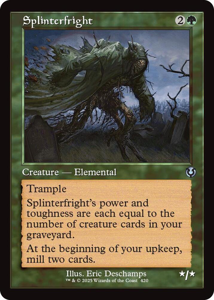 Splinterfright (Retro Frame) (420) [Innistrad Remastered]