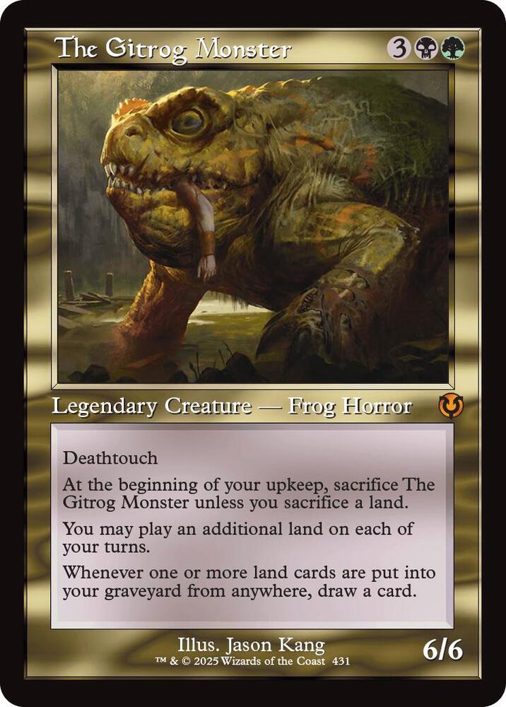 The Gitrog Monster (Retro Frame) (431) [Innistrad Remastered]