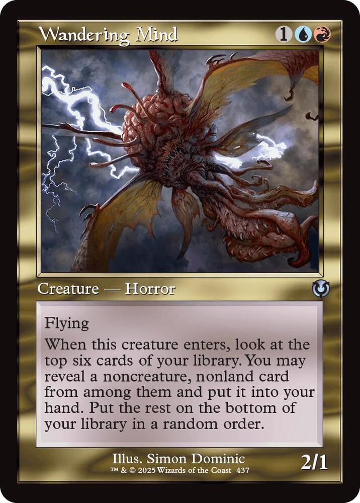 Wandering Mind (Retro Frame) (437) [Innistrad Remastered]