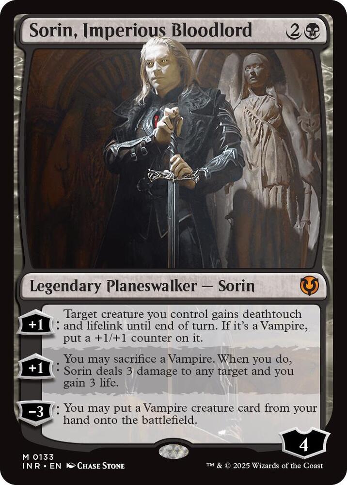 Sorin, Imperious Bloodlord (133) [Innistrad Remastered]