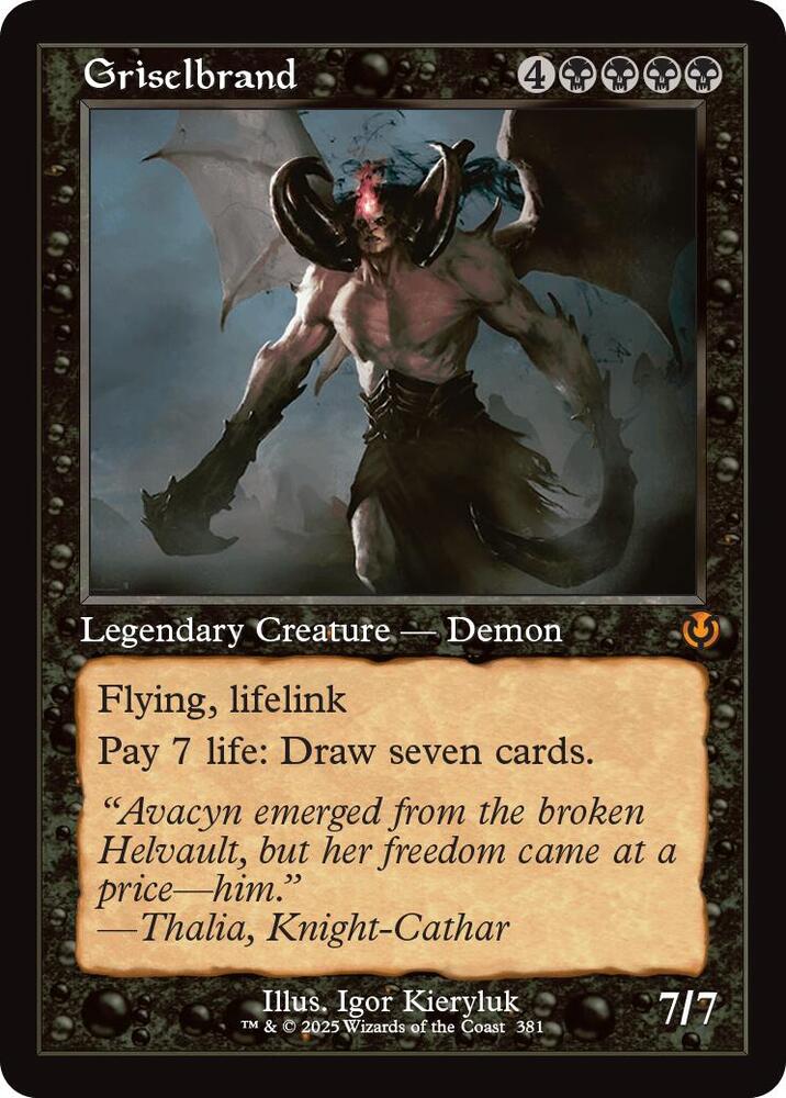 Griselbrand (Retro Frame) (381) [Innistrad Remastered]