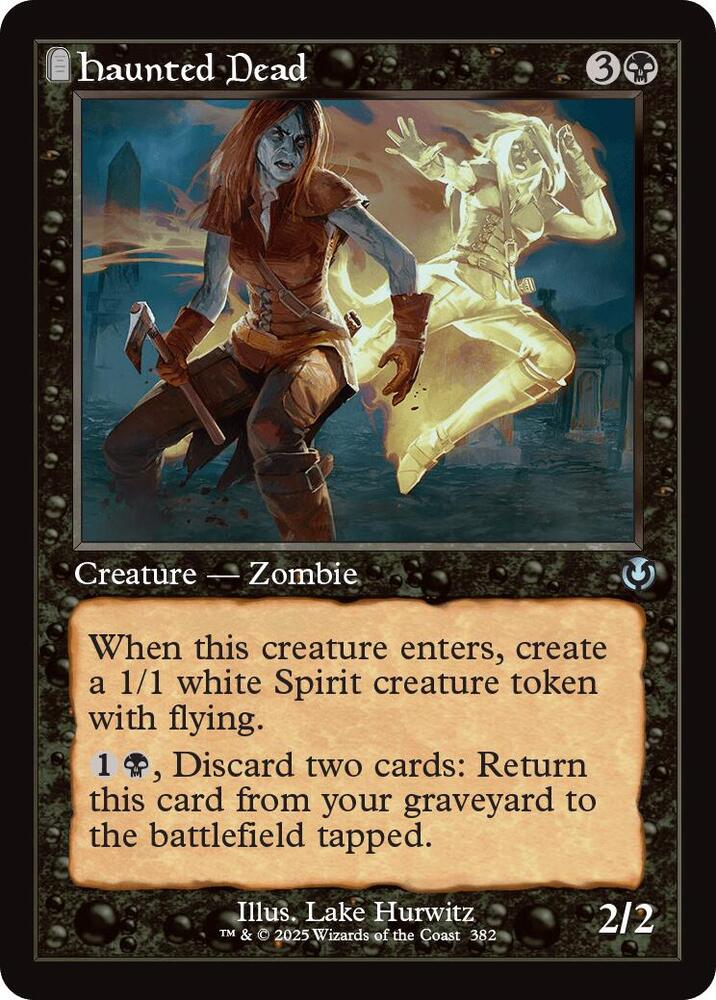 Haunted Dead (Retro Frame) (382) [Innistrad Remastered]