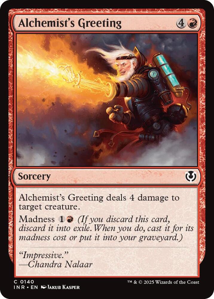 Alchemist's Greeting (140) [Innistrad Remastered]