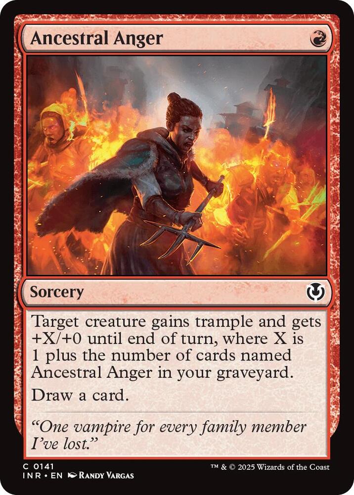 Ancestral Anger (141) [Innistrad Remastered]