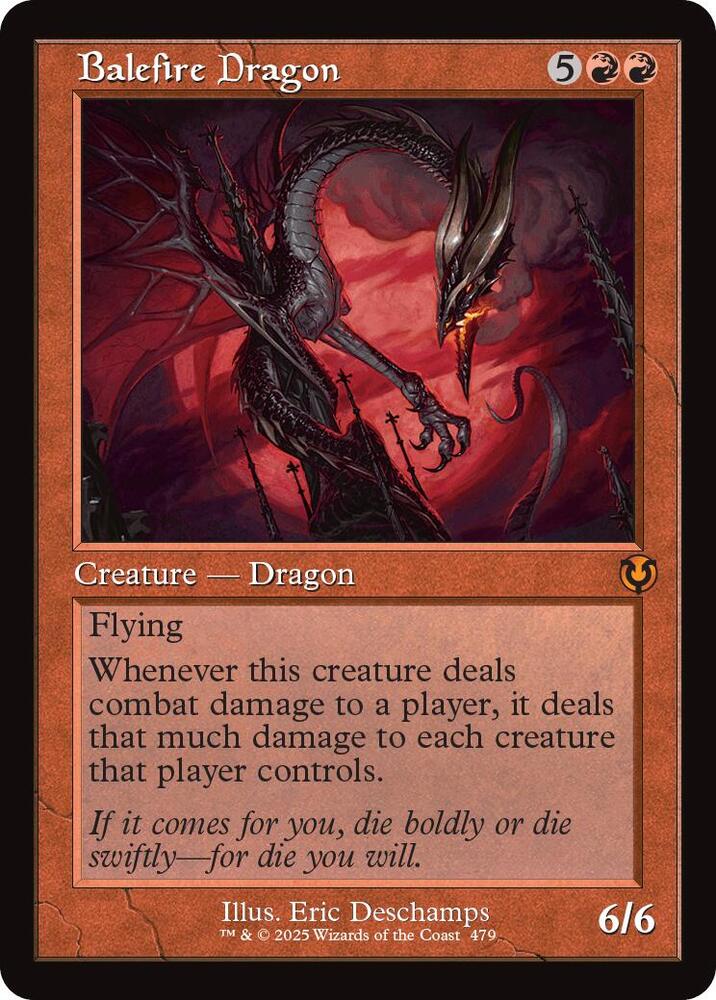 Balefire Dragon (Retro Frame) (479) [Innistrad Remastered]