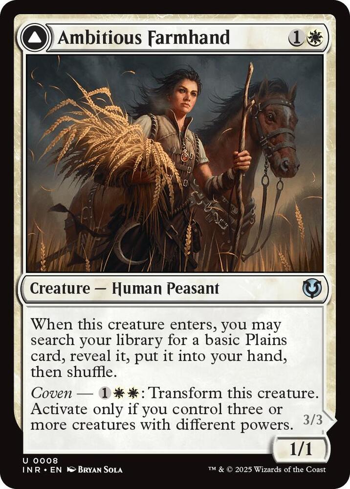 Ambitious Farmhand (8) [Innistrad Remastered]