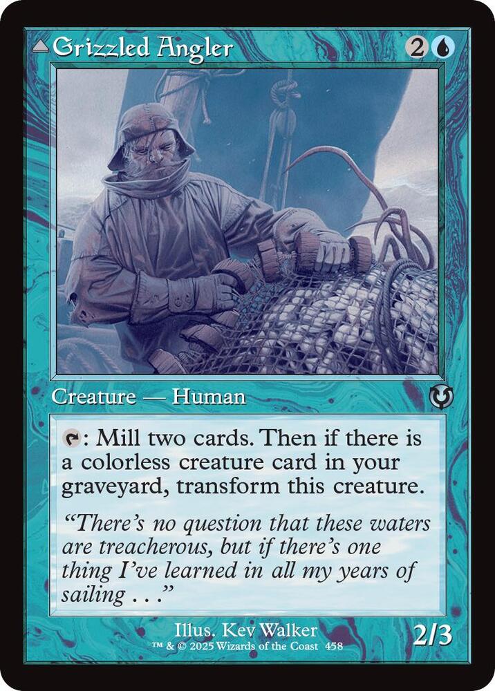 Grizzled Angler (Retro Frame) (458) [Innistrad Remastered]