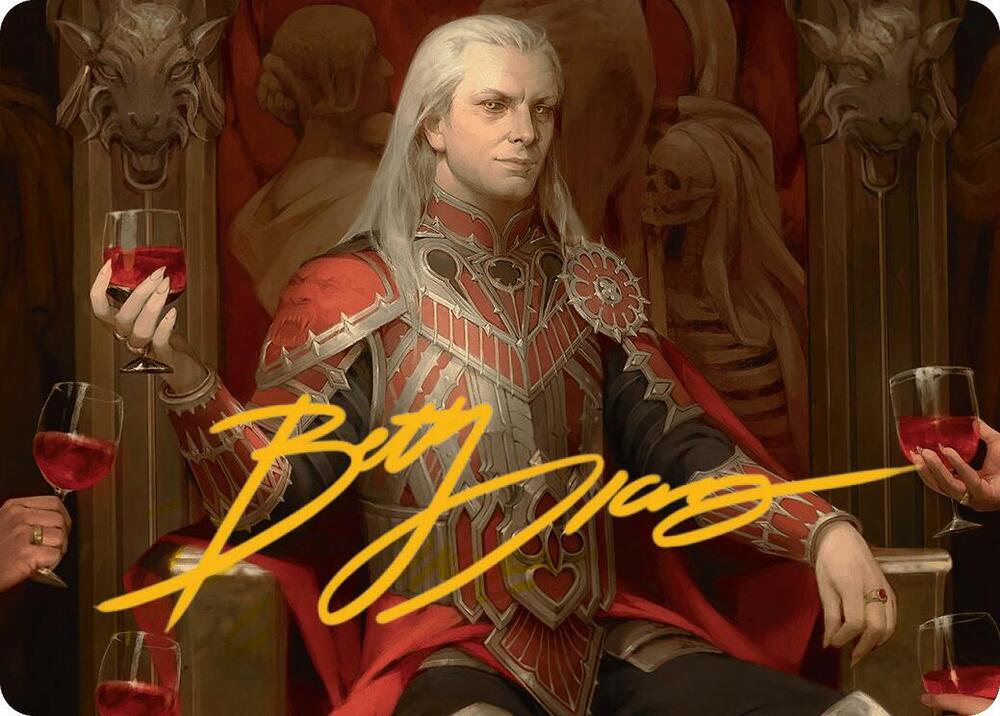 Edgar Markov Art Card (Gold-Stamped Signature) (24) [Innistrad Remastered Art Series]