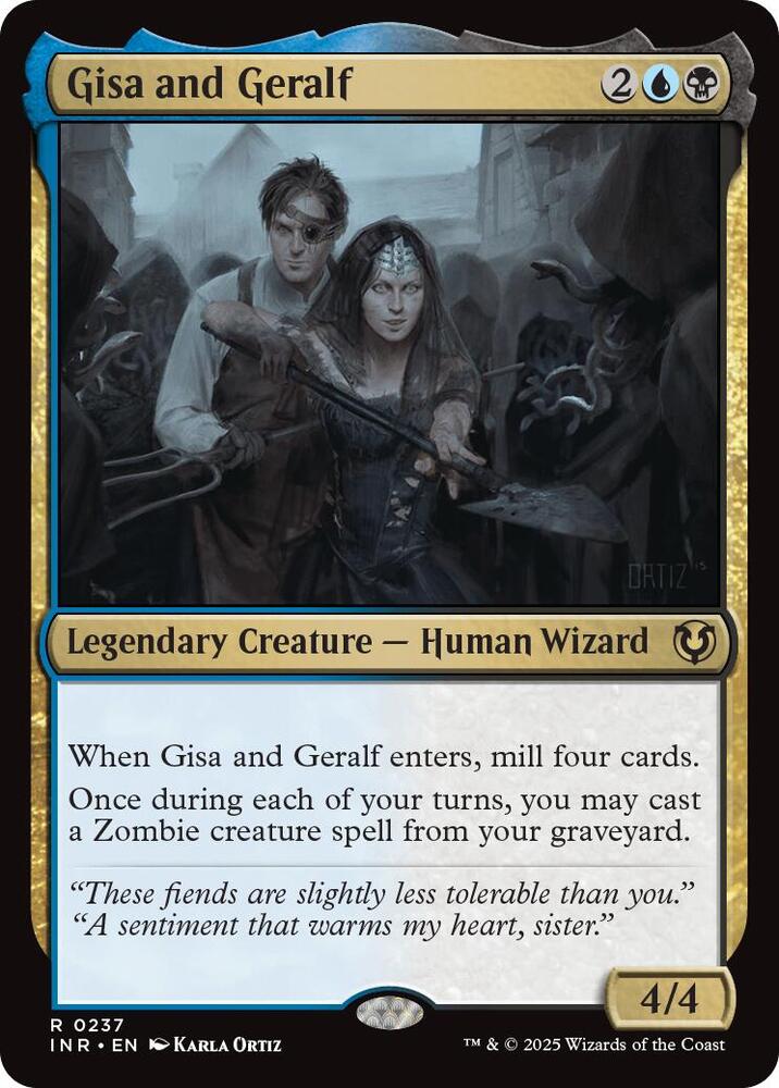 Gisa and Geralf (237) [Innistrad Remastered]