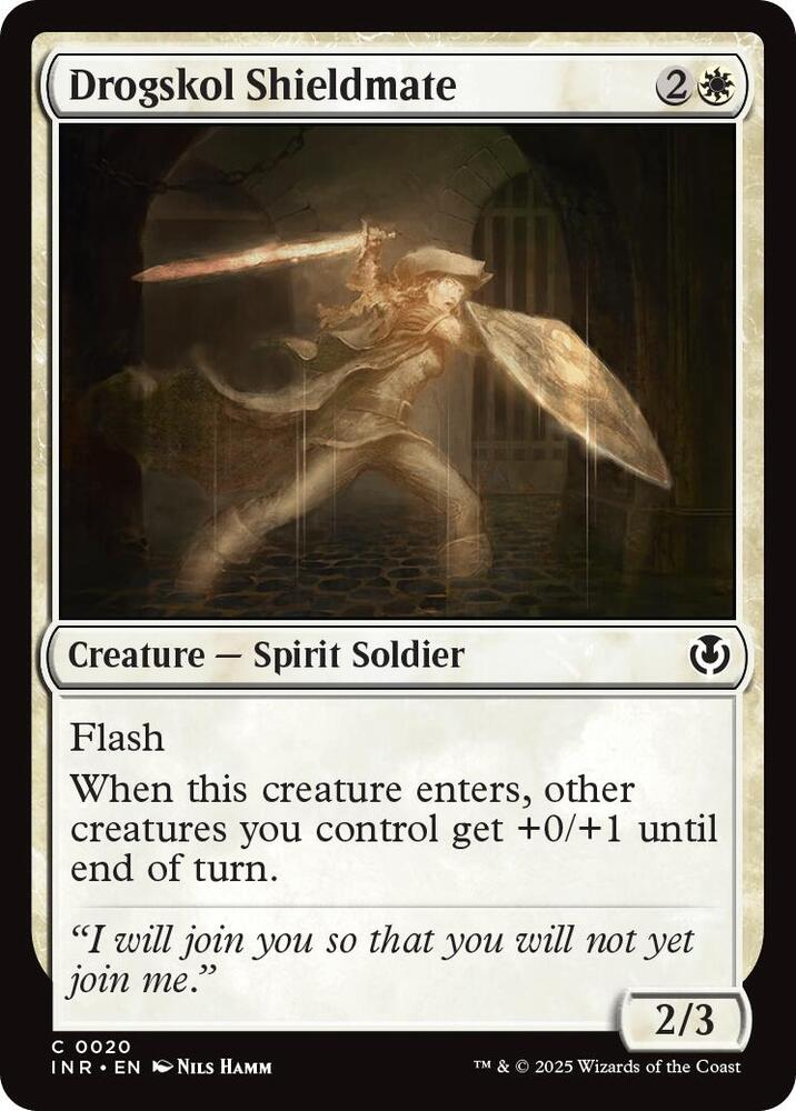 Drogskol Shieldmate (20) [Innistrad Remastered]