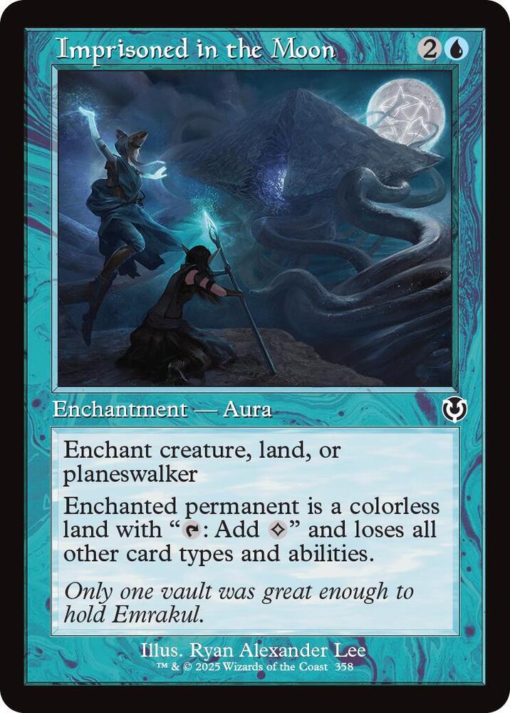 Imprisoned in the Moon (Retro Frame) (358) [Innistrad Remastered]