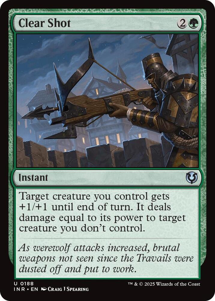 Clear Shot (188) [Innistrad Remastered]