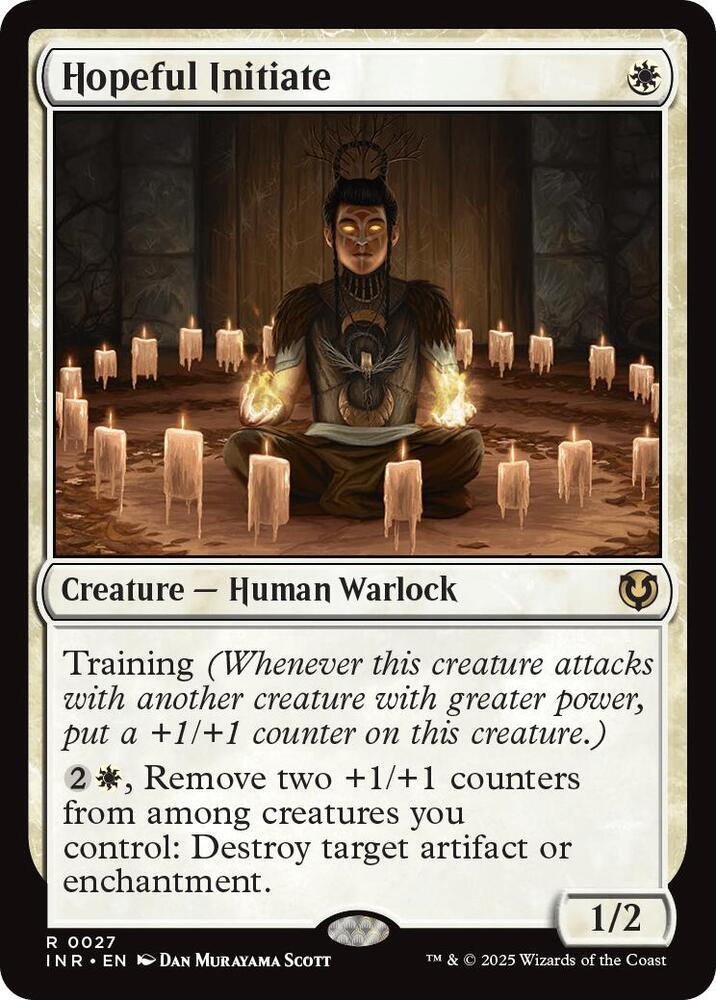 Hopeful Initiate (27) [Innistrad Remastered]