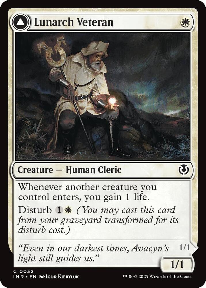 Lunarch Veteran (32) [Innistrad Remastered]