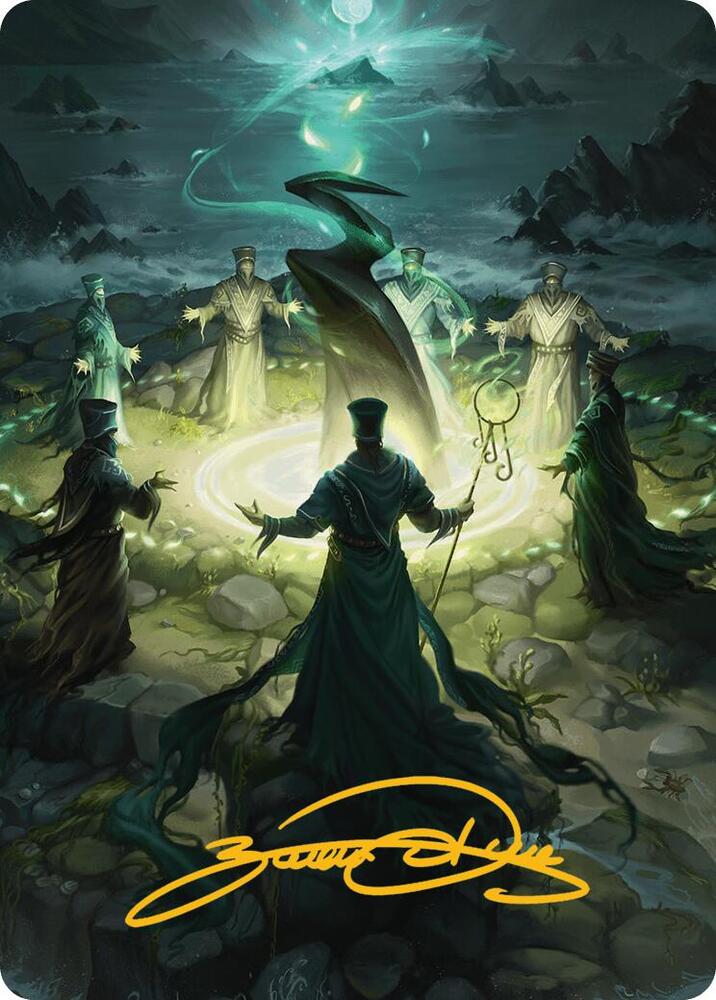 Cryptolith Rite Art Card (Gold-Stamped Signature) (14) [Innistrad Remastered Art Series]