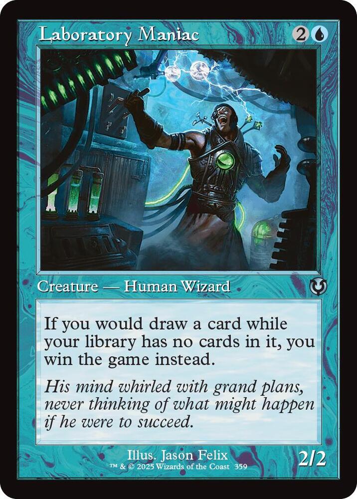 Laboratory Maniac (Retro Frame) (359) [Innistrad Remastered]