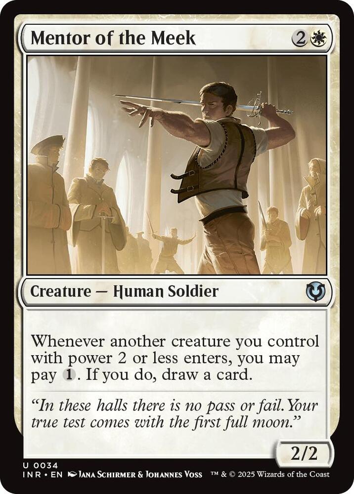 Mentor of the Meek (34) [Innistrad Remastered]