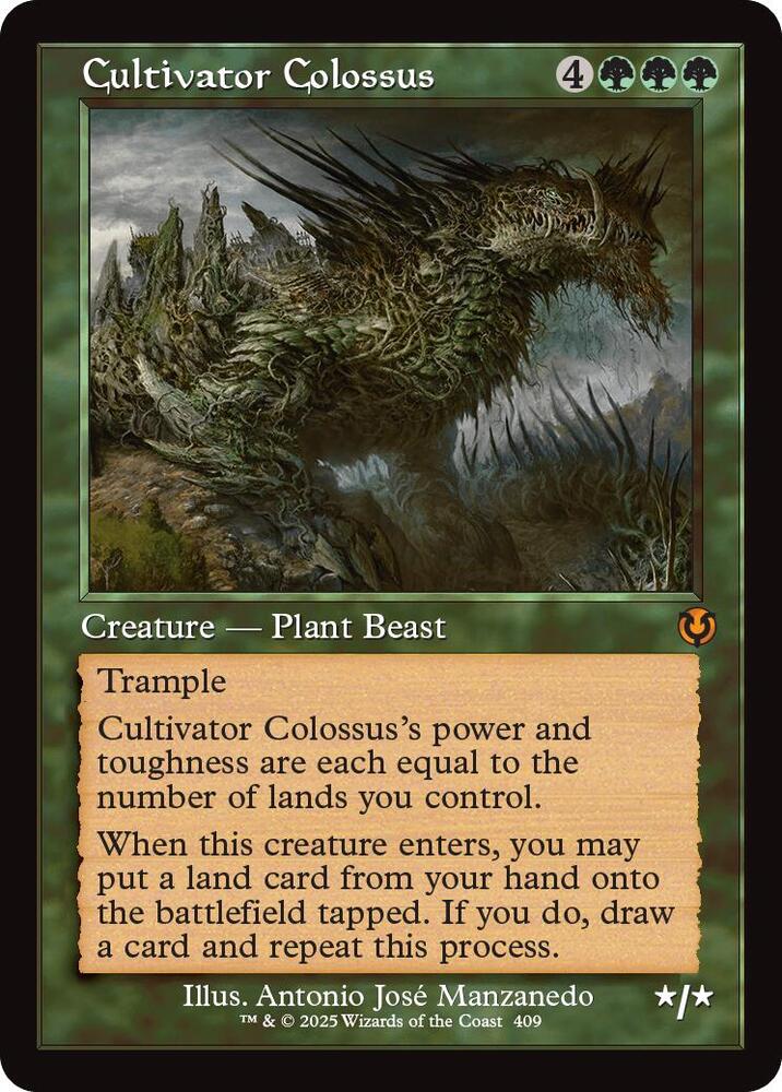 Cultivator Colossus (Retro Frame) (409) [Innistrad Remastered]