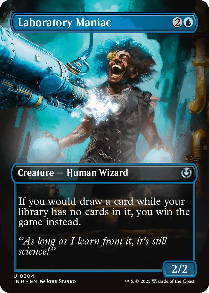 Laboratory Maniac (Borderless) (304) [Innistrad Remastered]