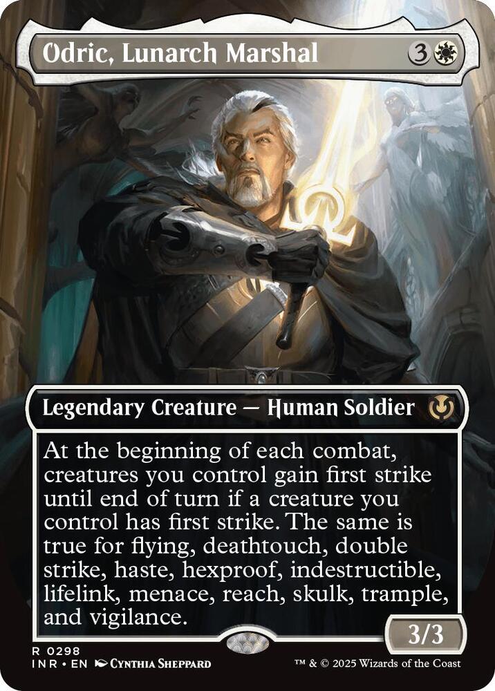 Odric, Lunarch Marshal (Borderless) (298) [Innistrad Remastered]