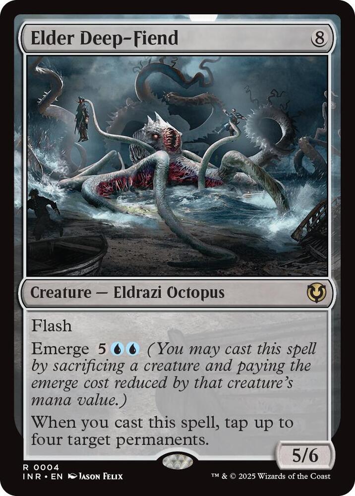 Elder Deep-Fiend (4) [Innistrad Remastered]