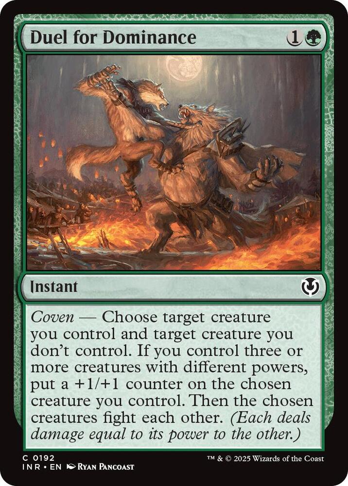 Duel for Dominance (192) [Innistrad Remastered]