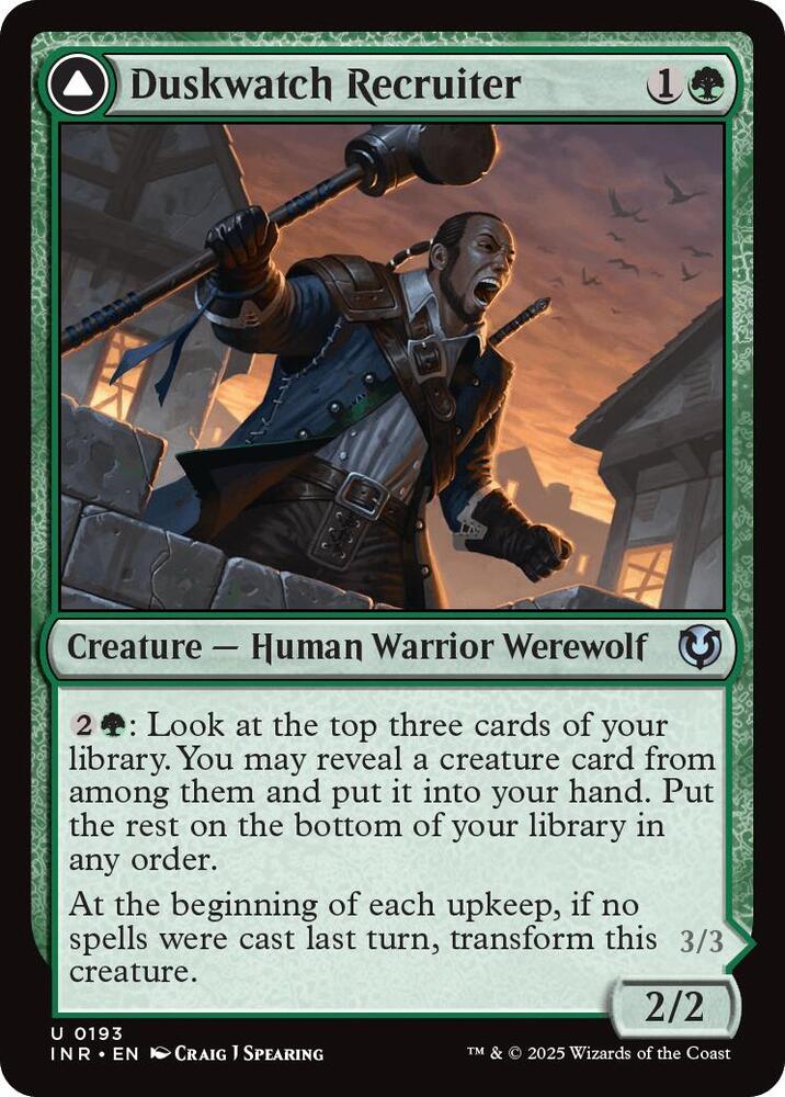 Duskwatch Recruiter (193) [Innistrad Remastered]