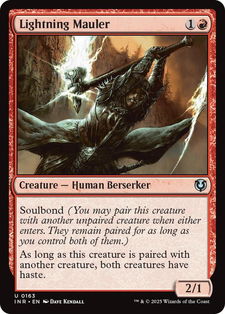Lightning Mauler (163) [Innistrad Remastered]