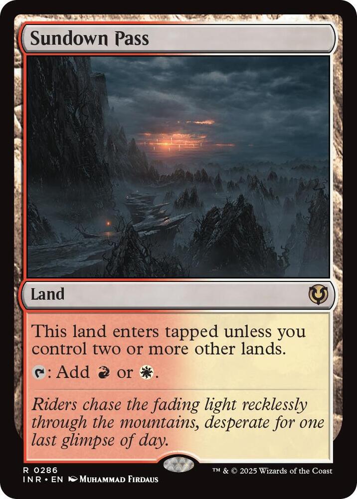 Sundown Pass (286) [Innistrad Remastered]
