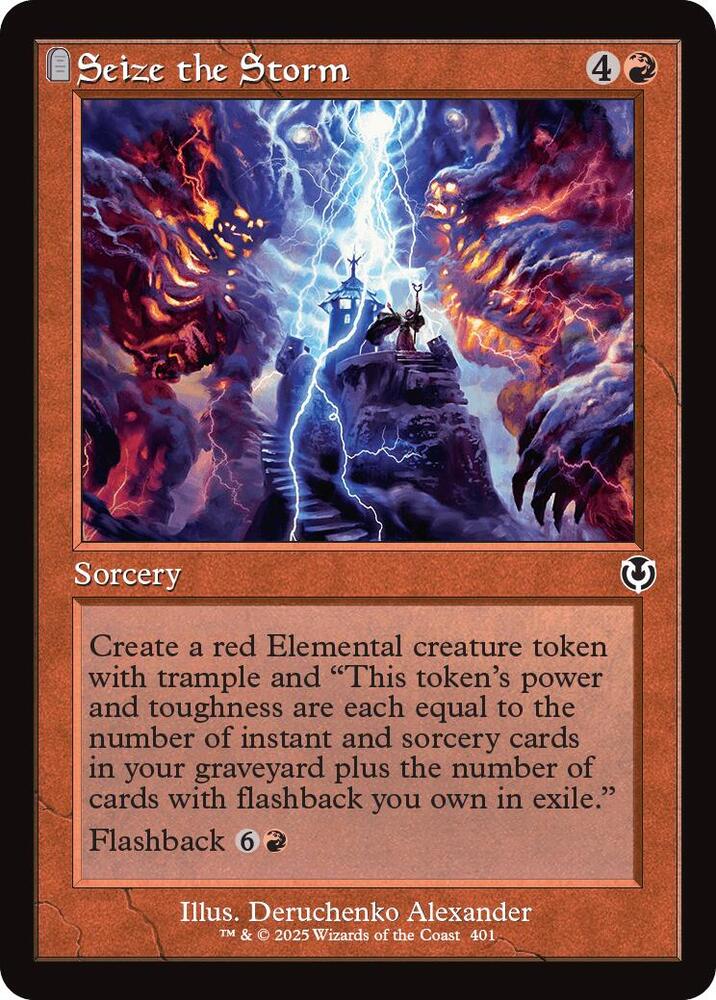 Seize the Storm (Retro Frame) (401) [Innistrad Remastered]