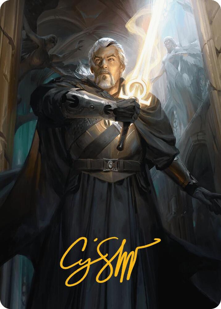 Odric, Lunarch Marshal Art Card (Gold-Stamped Signature) (1) [Innistrad Remastered Art Series]