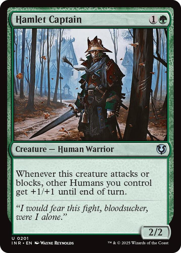 Hamlet Captain (201) [Innistrad Remastered]
