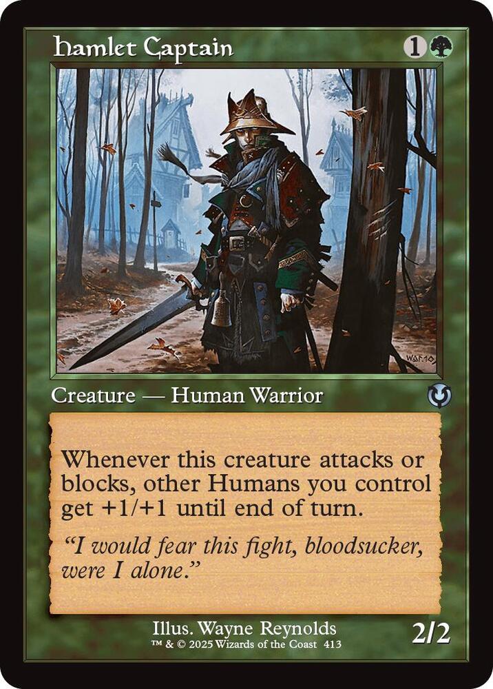 Hamlet Captain (Retro Frame) (413) [Innistrad Remastered]