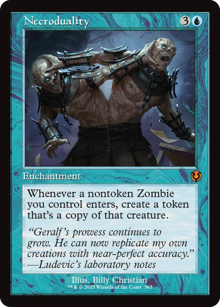 Necroduality (Retro Frame) (365) [Innistrad Remastered]