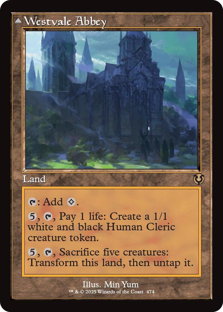 Westvale Abbey (Retro Frame) (474) [Innistrad Remastered]